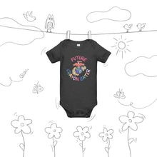 Load image into Gallery viewer, Future Crayon Eater - Baby short sleeve one piece
