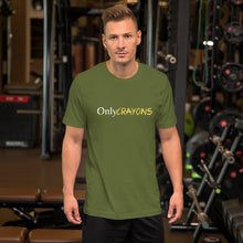 Load image into Gallery viewer, OnlyCrayons for Air Force Unisex t-shirt
