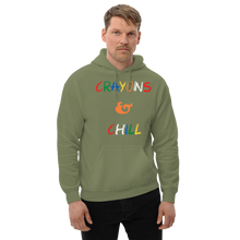 Load image into Gallery viewer, Crayons &amp; Chill Unisex Hoodie
